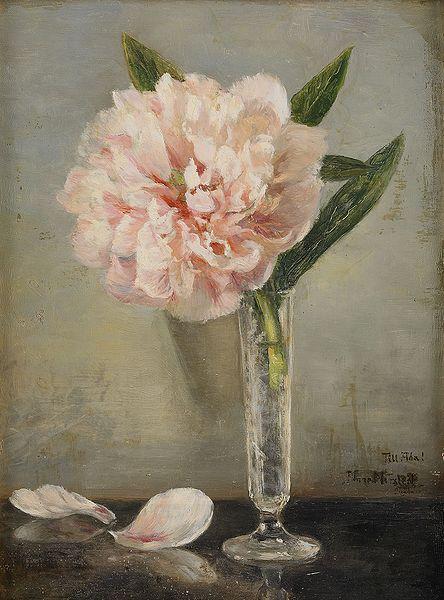 Anna Munthe-Norstedt Still Life with a Peony China oil painting art